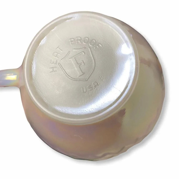 Federal Glass Moonglow Tea Cup - Picture 3 of 3